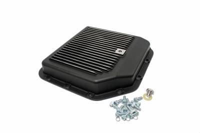 Assault Racing Products - GM Chevy Turbo 350 Black Aluminum Transmission Pan Kit w/ Bolts Gasket TH350 - Image 2
