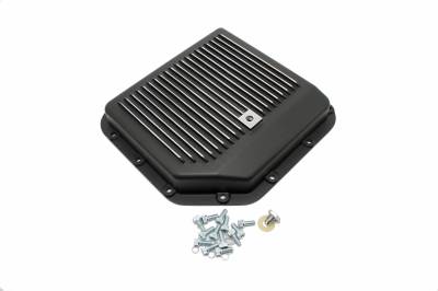 Assault Racing Products - GM Chevy Turbo 350 Black Aluminum Transmission Pan Kit w/ Bolts Gasket TH350 - Image 3