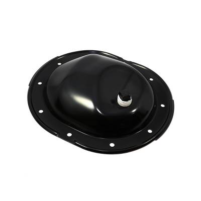 Chrysler 8 1/4 Rear Black Differential Cover w/ Fill Plug 8.25" 10 Bolt Dodge