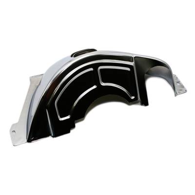 GM Chevy 700R4 Chrome Transmission Flexplate Flywheel Cover Dust Shield