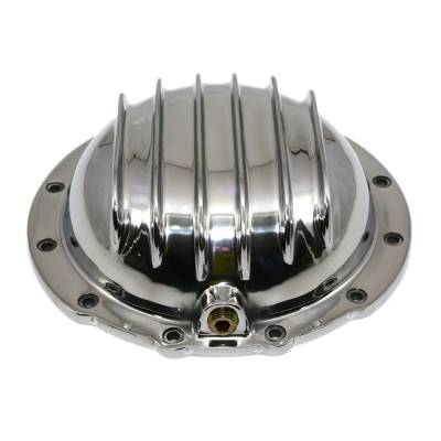 Assault Racing Products A5072 Dana 44 Finned Polished Aluminum Rear Differential Cover