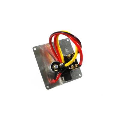 Quick Car - QuickCar 50-802 Black Ignition Switch Panel 1 Toggle Switch 1 Momentary Button - Image 3