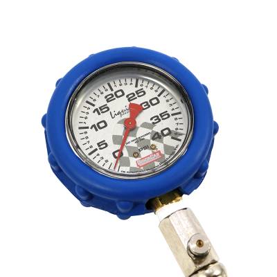 Quick Car - QuickCar 56-041 Tire Air Pressure Gauge 0-40 PSI Liquid Filled 14" Hose - Image 3