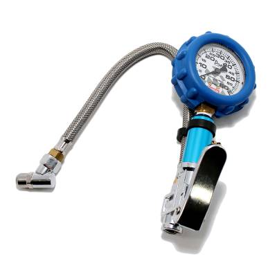 Quick Car - QuickCar Racing Products 56-260 Tire Inflator / Analog Gauge 0-60 PSI 2-1/4" Dia - Image 1