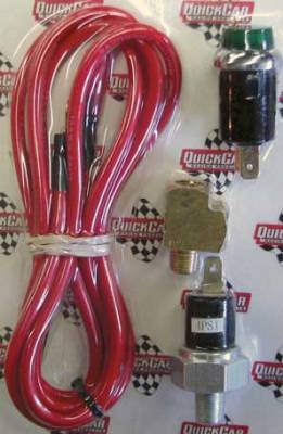 QuickCar 61-719 Fuel Pressure Warning Light Kit w/ Wiring & Switch