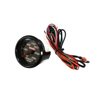 Quick Car - QuickCar 63-006 Redline LED Lit Black Face Water Temperature Digital Gauge - Image 3