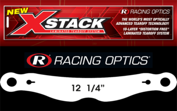 Racing Optics XStack 10211C 12-3/8" Button Center-Bell Vador -1 Sleeve of 30