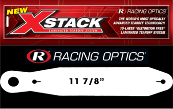 Racing Optics XStack 10250C Fits Sparco, Arai GP-6 and GP-6S with F1 Zylon Visor