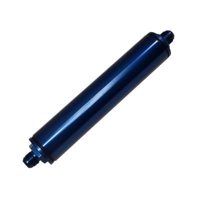 Assault Racing Products - Assault Racing In-line Fuel Filter with Paper Element 10AN Fittings 10" Long Gas - Image 2