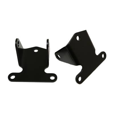 Assault Racing Products - SBC 283 327 350 400 Small Block Chevy Black Solid Engine Tall Motor Mounts Racing - Image 2