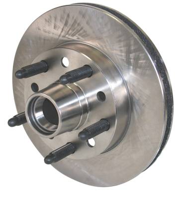 Wilwood - Wilwood 160-9239LS 10.5" HP Front 1979-1988 GM Metric Brake Rotor 5X5 Bolt Pattern with Long Studs