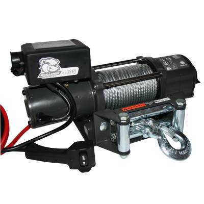 Bulldog Winch 15019 4400lb Trailer / Utility Winch / Wire Rope