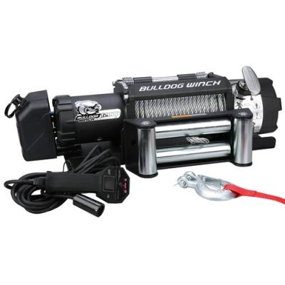 Towing and Winches - Winches - BullDog Winch - Bulldog Winch 10039 12K Trailer Winch with Wire Rope
