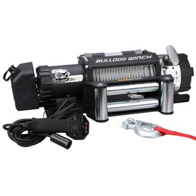 Bulldog Winch 10039 12K Trailer Winch with Wire Rope