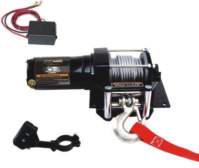 Bulldog Winch 15002 3000lb ATV Winch with Wired Rope