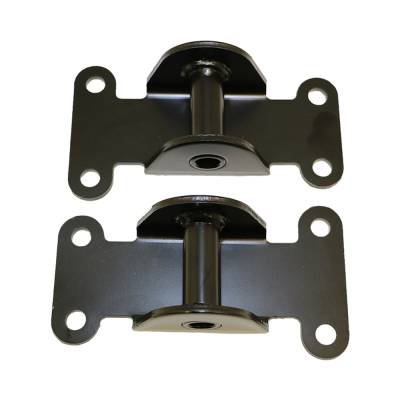 Assault Racing Products - SBC Small Block Chevy Solid Black Engine Frame Mount Set 327 350 400 Off Road Racing - Image 2