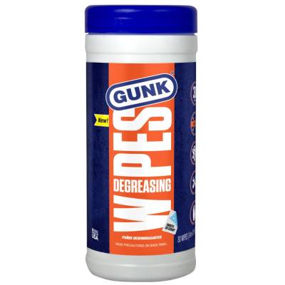 6 Pack of GUNK DEGREASING WIPES 30-COUNT - EDW30