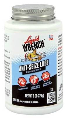 12 Bottles of Liquid Wrench General Purpose Anti-Seize 8 oz Bottle - L808