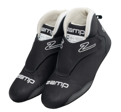 Zamp ZR-60 SFI 3.3/5 Race Shoes Black Size 10 RS00400310