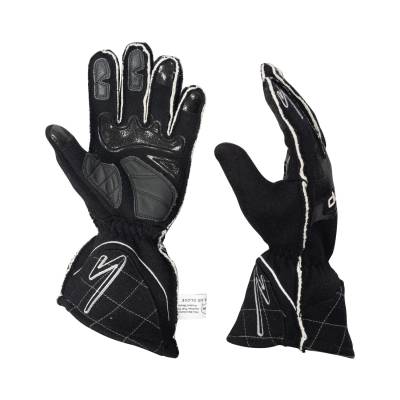 Zamp - Zamp Racing ZR-50 Race Gloves - BLACK - Image 3