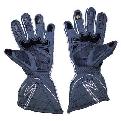 Zamp - Zamp Racing ZR-50 Race Gloves - GRAY - Image 2