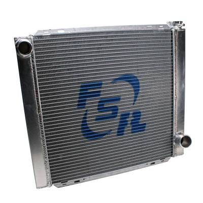 FSR Radiator 26" wide X 19" Tall Triple Pass Ford 2 Row - FSR 2619TF2