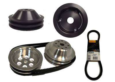 Dirt Track Racing  - Cooling - Pulley Kits and Belts 