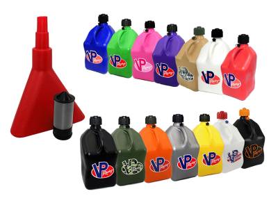 Dirt Track Racing  - Fuel Components - Fuel Jugs and Funnels 