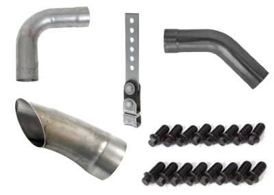 Dirt Track Racing  - Headers - Elbows, Turndowns, Bolts, and Accessories
