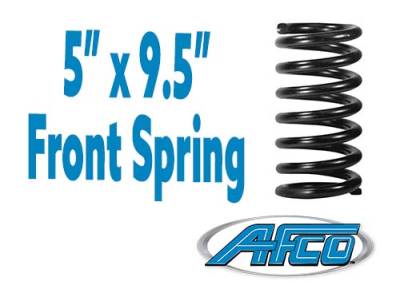 5" x 9.5" Front Springs 