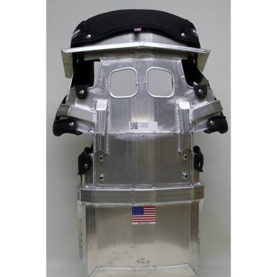 Ultra Shield Race Products - Ultra Shield Aluminum 15" 20 Degree Full Containment 2 Racing Seat / Black Cover - Image 4