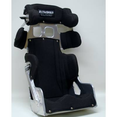 Ultra Shield Race Products - Ultra Shield Aluminum 15" 20 Degree Full Containment 2 Racing Seat / Black Cover - Image 1