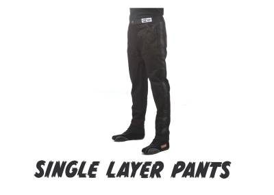 Single Layer Pants 