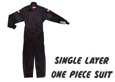 Driving Suits - Single Layer - Single Layer One Piece