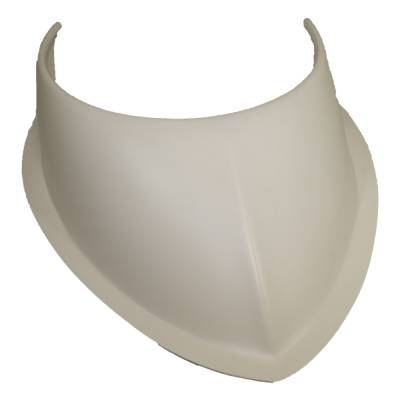 Dominator Race Products - Dominator Race Products DOM 520-WH Champion Hood Scoop – 5.5 Curved Bottom - Image 2
