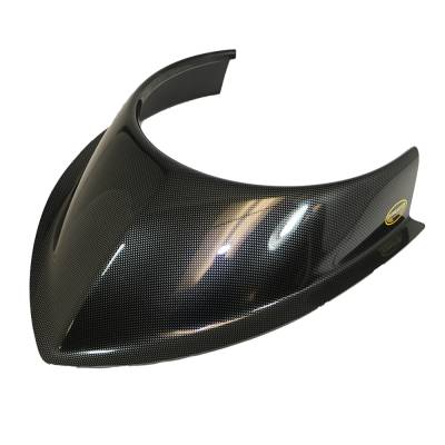 Dominator Race Products DOM 521-CF Champion Hood Scoop – 3.5 Curved Bottom