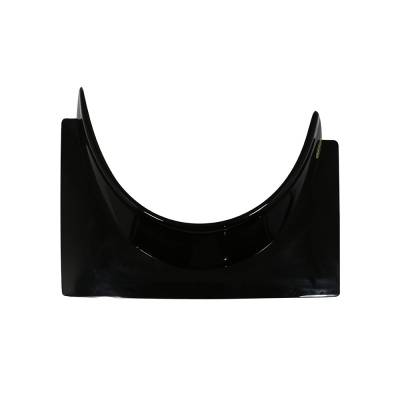 Dominator Race Products - Dominator Racing Products 901-BK Formed Rock Guard 4.5in Tall Black Modified - Image 2