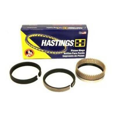 Hastings Manufacturing - Hastings Piston Ring Sets 2D574125 Piston Rings, Ceramic PVD, 3.876 in. Bore, 2.5mm, 2.0mm, 3.0mm Thickness, 8-Cylinder