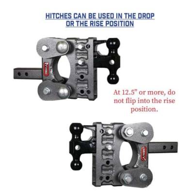 GEN-Y Hitch - GEN-Y Hitch GH-1024 2" Shank Rubber Torsion Hitch 5" Drop 10,000 Lb Class IV - Image 4