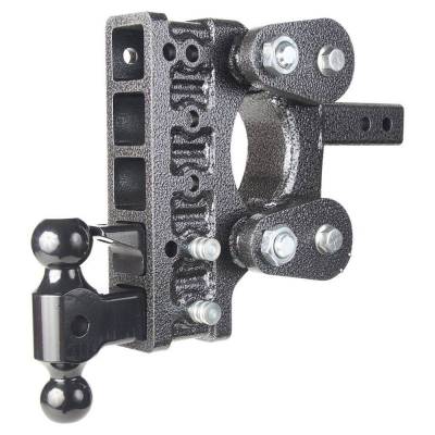 GEN-Y Hitch GH-1224 2" Rubber Torsion 5" Drop Hitch Ball Mount/Pintle 16K