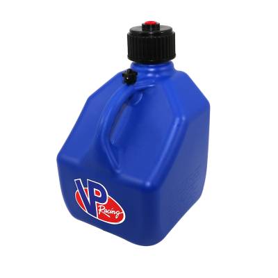 Fuel Components - Fuel Jugs and Funnels  - VP Racing Fuels - VP Racing Blue Square 3 Gallon Jug