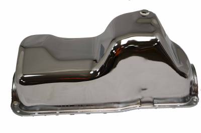 Assault Racing Products - 81-87 SBF Ford 351W E-F 100-150-250-350 Chrome Steel Oil Pan - Small Block 5.8L - ARC A8791 - Image 2