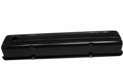 Assault Racing Products - Chevy 235 Inline Straight 6 Cylinder Black Valve Cover w/ Side Plate - ARC A9107PBK - Image 2