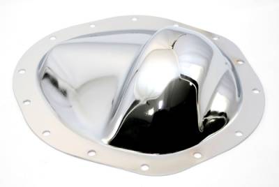 GM Chevy Chrome Steel 14 Bolt 9.5" Ring Gear Rear Differential Truck Cover 2WD