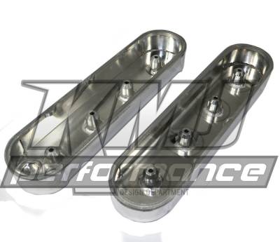 Assault Racing Products - Chevy LS1 LS6 Fabricated Polished Aluminum Valve Covers No Coil Mounts LS2 LS7 - Image 2