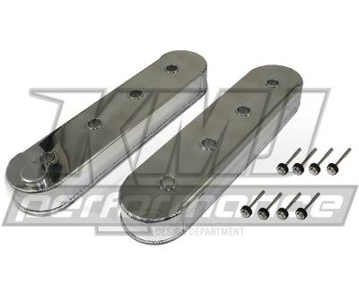 Assault Racing Products - Chevy LS1 LS6 Fabricated Polished Aluminum Valve Covers No Coil Mounts LS2 LS7 - Image 3