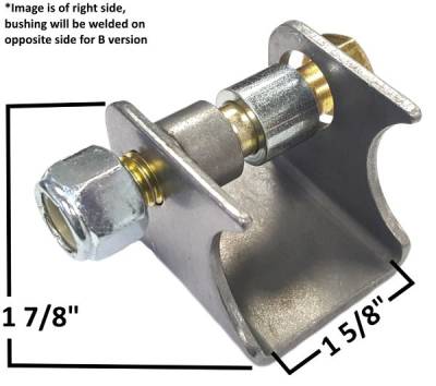 AA-051-A Radius Coil Over Mount - Shock Mount