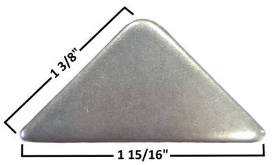 A & A Manufacturing - AA-077-A Mini Gusset, 1/8" Steel