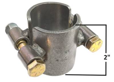 A & A Manufacturing - AA-393-A Clamp, 2? Wide FOR 1 1/2" TUBING