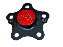 Scalloped Drive Flange for 5x5 Hubs PEM GNDFK5X5S